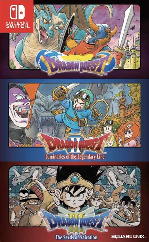 Dragon Quest 1, 2 & 3 Collection Switch NSP/XCI .